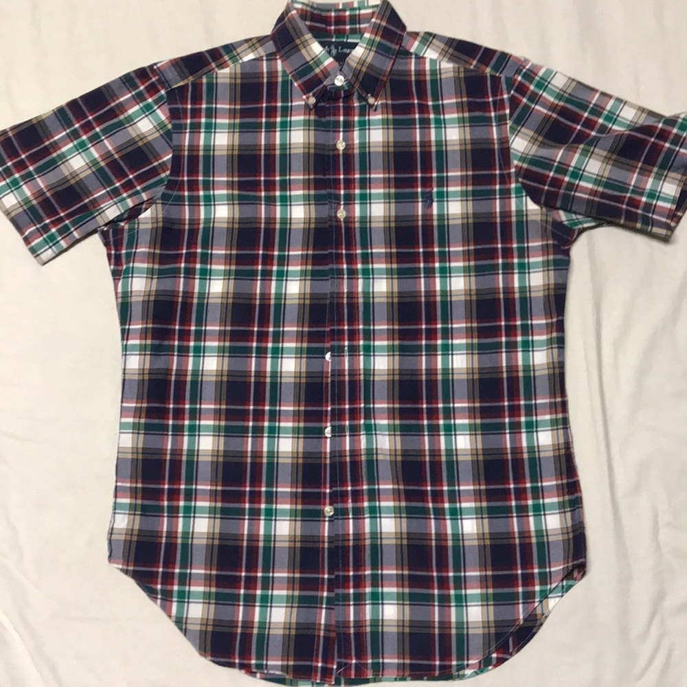 Ralph Lauren Plaid Button Up